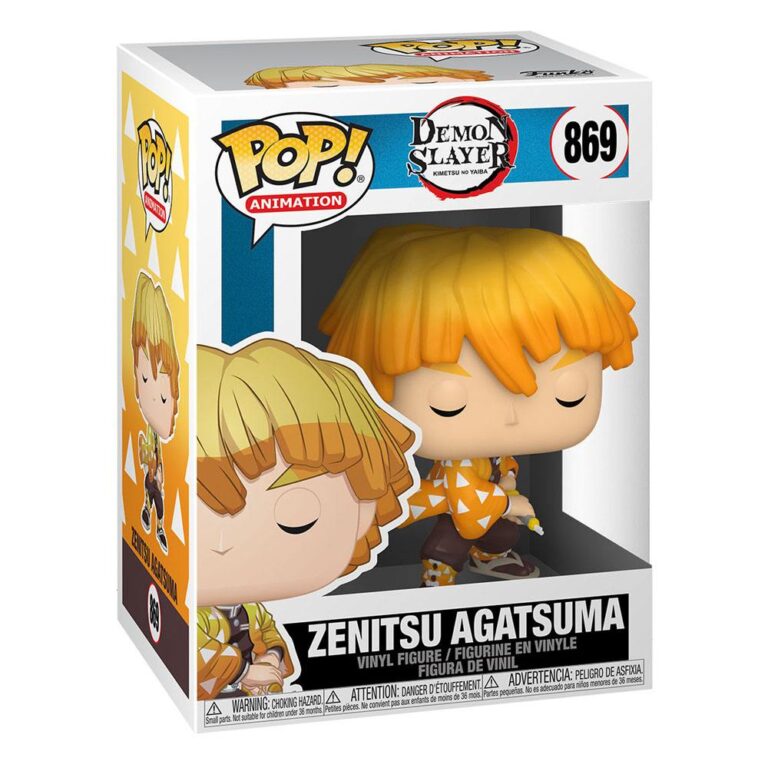 Demon Slayer Zenitsu Agatsuma Funko Pop 869 Damaichi Shop 8200